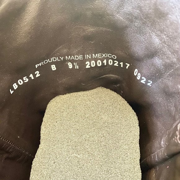 Brown Embroidered Heeled Boots - Picture 9 of 9